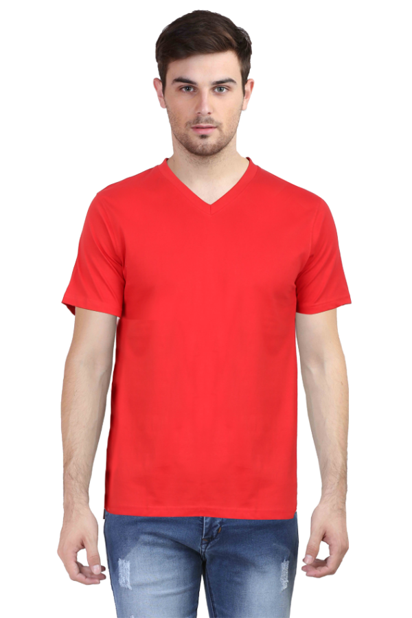 Men’s V-Neck T-Shirt – Premium Quality | Leo T-Shirt