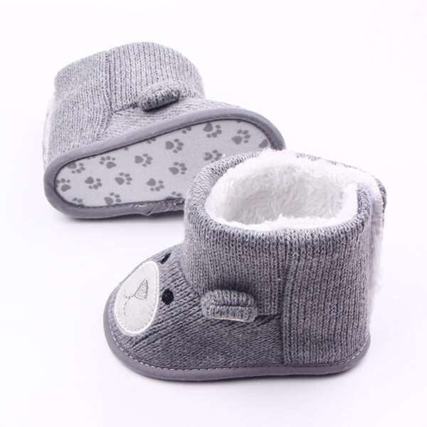 Wholesale autumn winter new bear knitting plus baby shoes, toddler shoes, baby shoes, boots 1734 - Image 6