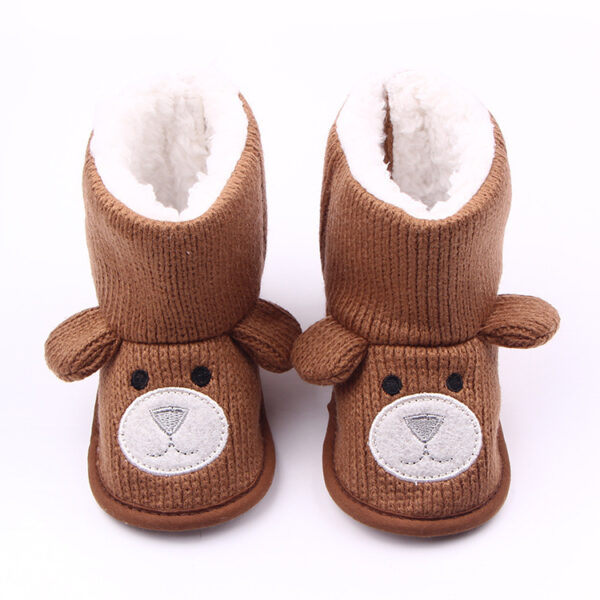 Wholesale autumn winter new bear knitting plus baby shoes, toddler shoes, baby shoes, boots 1734 - Image 5