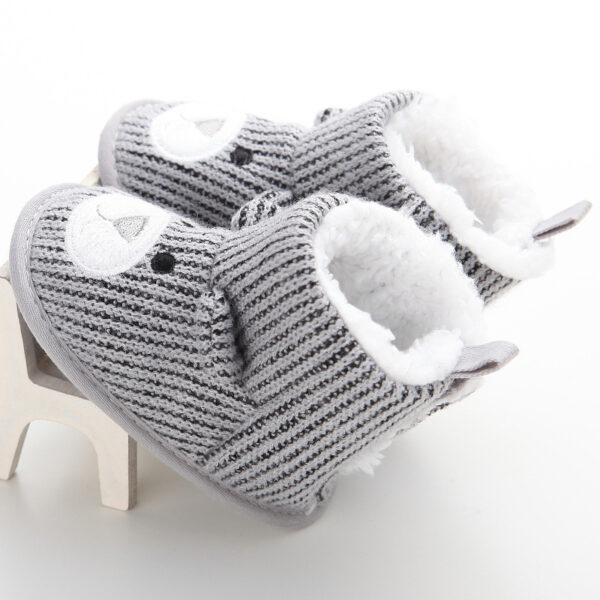 Wholesale autumn winter new bear knitting plus baby shoes, toddler shoes, baby shoes, boots 1734 - Image 3