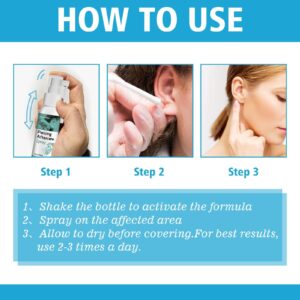 Nanyue Piercing Care Spray, Ear Hole Cleaning, Anti-odor, Swelling And Pain Relief