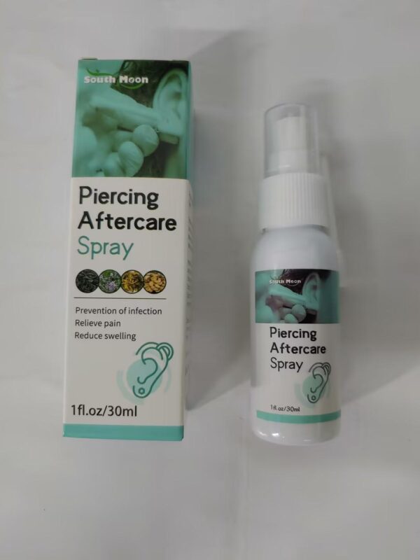 Nanyue Piercing Care Spray, Ear Hole Cleaning, Anti-odor, Swelling And Pain Relief - Image 9