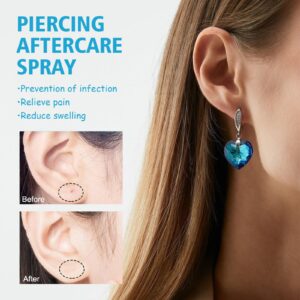 Nanyue Piercing Care Spray, Ear Hole Cleaning, Anti-odor, Swelling And Pain Relief
