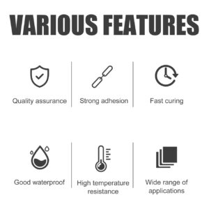 Rayhong Metal Casting Adhesive High Temperature Resistant Welding Adhesive Metal Casting Sand Hole Pore Crack Electric Welding Strong Adhesive