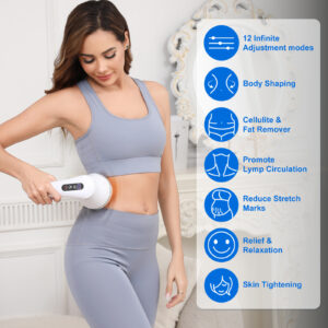Wireless Cellulite Massager Handheld And Mini Massager Abdominal, Arm And Leg Massager Body Shaping Machine Suitable For Women To Use At Home