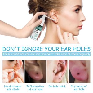 Nanyue Piercing Care Spray, Ear Hole Cleaning, Anti-odor, Swelling And Pain Relief