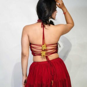 Designer Georgette Lehenga Choli Set | Fully Stitched | Navratri Chaniya Choli | Multiple Sizes Available