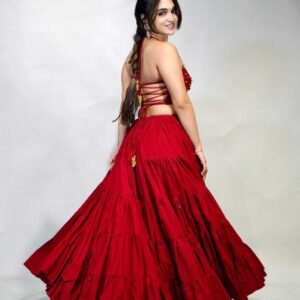 Designer Georgette Lehenga Choli Set | Fully Stitched | Navratri Chaniya Choli | Multiple Sizes Available